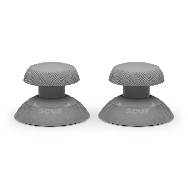 SCUF Valor Thumbstick 2 Pack Domed Short - Light Gray