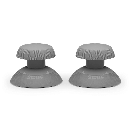 SCUF Valor Thumbstick 2 Pack Domed Short - Light Gray