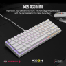 K65 RGB MINI 60% Mechanical Gaming Keyboard — CHERRY MX SPEED — White