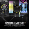 Hydro X Series iCUE LINK XH405i RGB Custom Cooling Kit - Stealth Gray