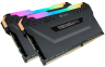 VENGEANCE® RGB PRO 32GB (2 x 16GB) DDR4 DRAM Up To 3200MHz C18 Memory Kit — Black