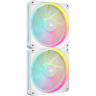 iCUE LINK LX140 RGB 140mm PWM Fans Starter Kit - White