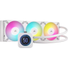 iCUE H150i ELITE LCD XT Display Liquid CPU Cooler, White