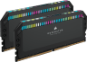 DOMINATOR® PLATINUM RGB 32GB (2x16GB) DDR5 DRAM Up To 6000MT/s CL30 Intel XMP Memory Kit — Black