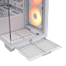 3500X RS-R ARGB Mid-Tower PC Case - White