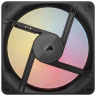 iCUE LINK LX120-R RGB 120mm PWM Reverse Fans Starter Kit
