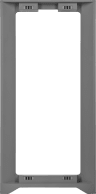 iCUE 4000X/4000D/4000D Airflow Front Bezel, Gray