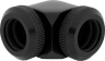 Hydro X Series XF Hardline 90° 12mm OD Fitting Twin Pack — Black