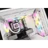 iCUE H150i ELITE LCD XT Display Liquid CPU Cooler, White