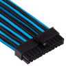 Premium Individually Sleeved ATX 24-Pin Cable Type 4 Gen 4 – Blue/Black