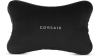 TC500 Magnetic Neck Pillow - Black, Microfiber with CORSAIR wordmark centered