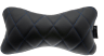 T1 RACE Head/Neck Cushion, Black with Blue Stitching