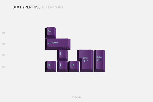 Drop DCX Hyperfuse Keycap Set - Accents