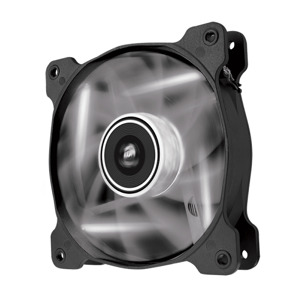 Air Series™ SP120 LED White High Static Pressure 120mm Fan Twin Pack