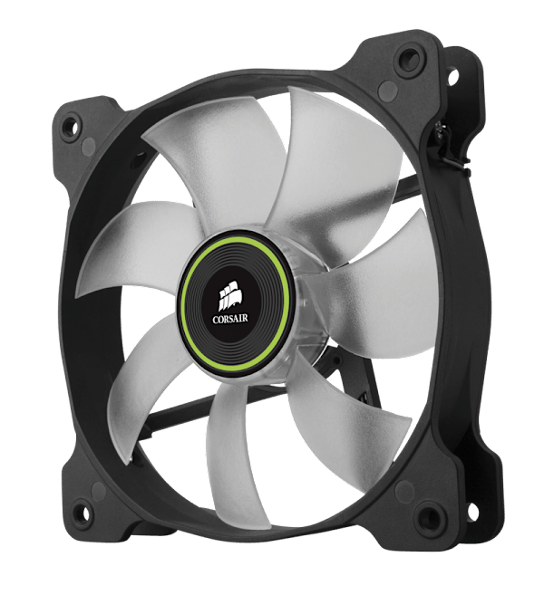 Air Series™ SP120 LED Green High Static Pressure 120mm Fan