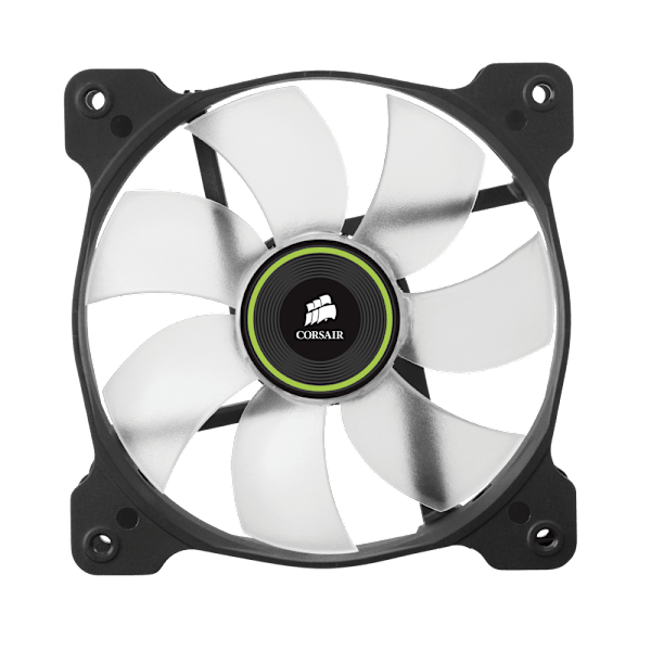Air Series™ SP120 LED Green High Static Pressure 120mm Fan