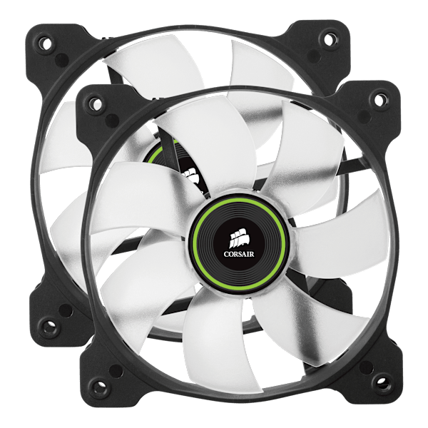 Air Series™ SP120 LED Green High Static Pressure 120mm Fan
