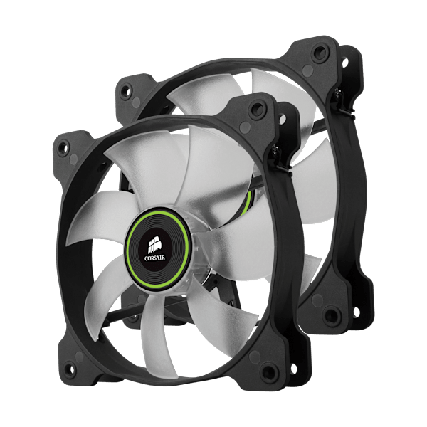 Air Series™ SP120 LED Green High Static Pressure 120mm Fan