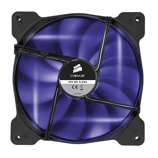 Air Series™ SP140 LED Purple High Static Pressure 140mm Fan Twin Pack