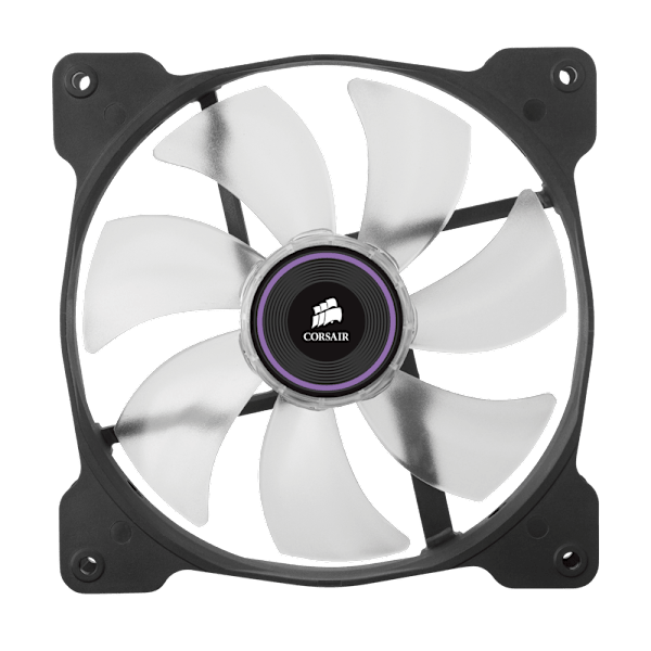 Air Series™ SP140 LED Purple High Static Pressure 140mm Fan Twin Pack