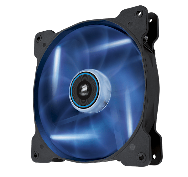 Air Series™ SP140 LED Blue High Static Pressure 140mm Fan Twin Pack