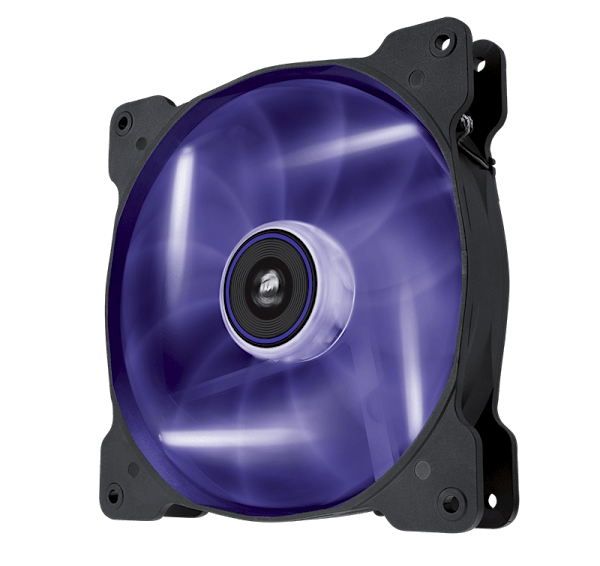 Air Series™ SP140 LED Purple High Static Pressure 140mm Fan Twin Pack