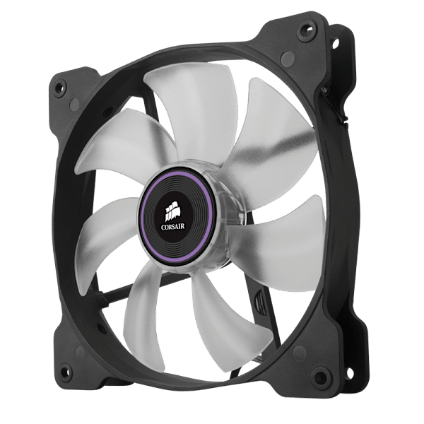 Air Series™ SP140 LED Purple High Static Pressure 140mm Fan Twin Pack