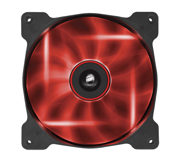 Air Series™ SP140 LED Red High Static Pressure 140mm Fan Twin Pack