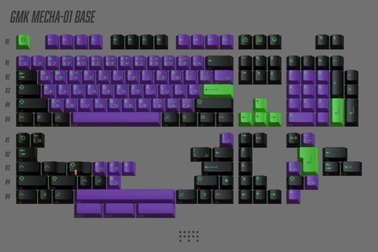Drop + FU11.META1 GMK Mecha-01 R2 Keycap Set - Base Kit