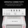 iCUE LINK 5000T LX RGB Mid-Tower High-Performance PC Case - White
