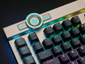K100 RGB Optical-Mechanical Gaming Keyboard - Midnight Gold