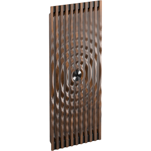 FRAME 5000 Series ELITE WOOD Front Panel - Black/Walnut