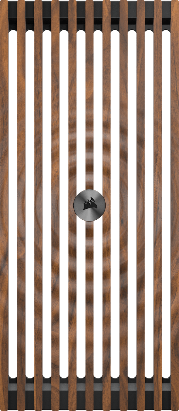 FRAME 5000 Series ELITE WOOD Front Panel - Black/Walnut