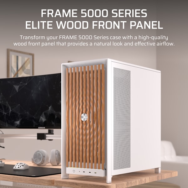 FRAME 5000 Series ELITE WOOD Front Panel - White/Oak