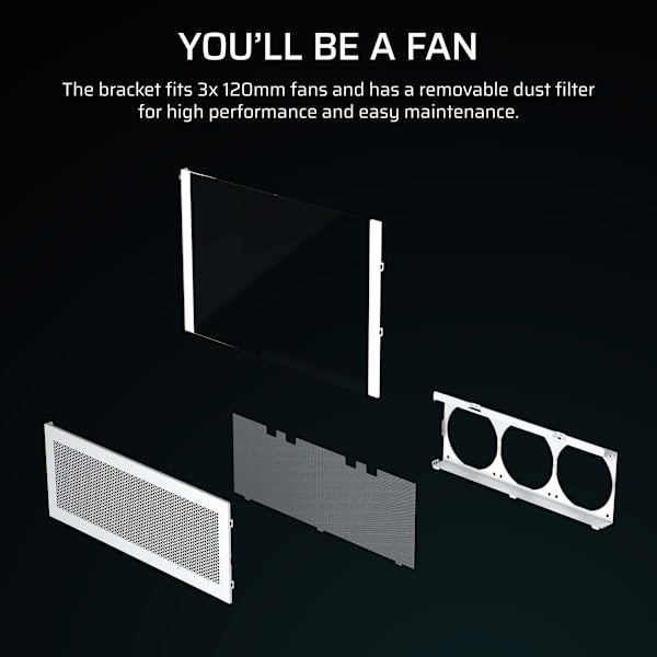 FRAME 4000 Series Cold Air Intake Kit - White