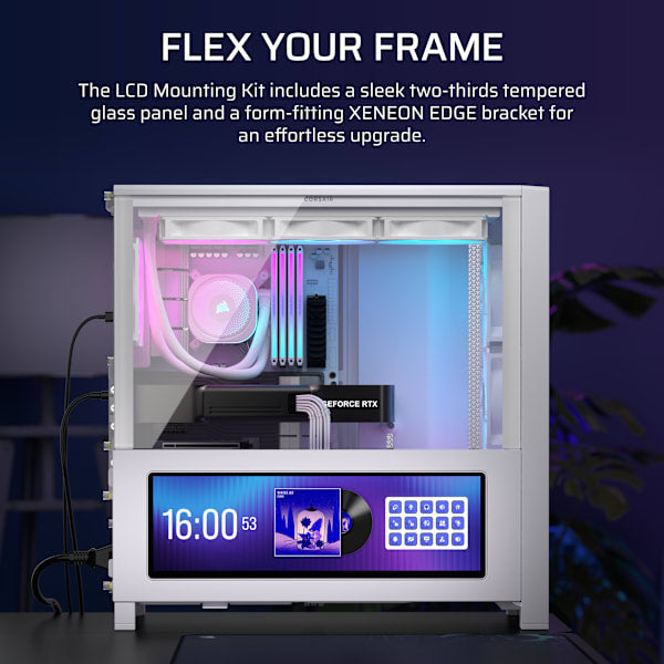 FRAME 4000 Series LCD Mounting Kit - White