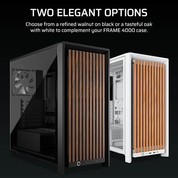 FRAME 4000 Series WOOD Front Panel - White/Oak