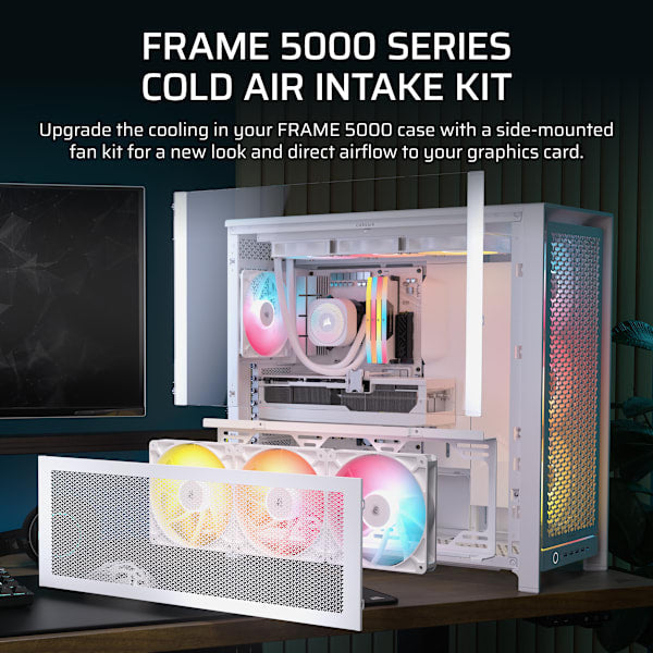 FRAME 5000 Series Cold Air Intake Kit - White