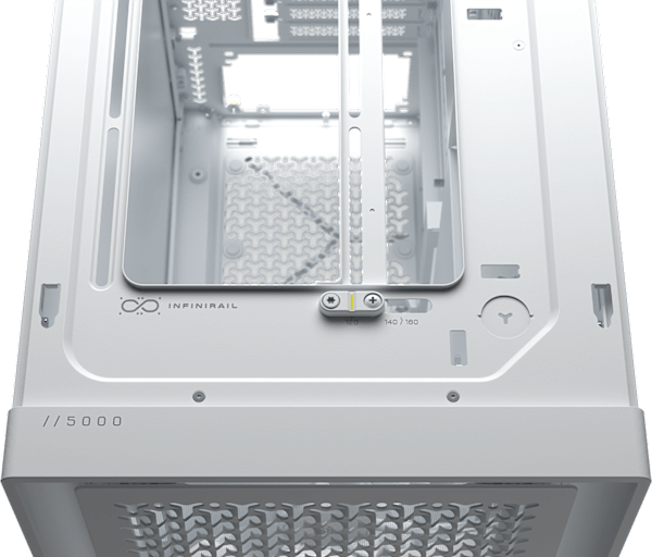 FRAME 5000D WORKSTATION Modular Mid-Tower PC Case - White
