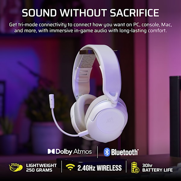 HS35 v3 Wireless Gaming Headset - White