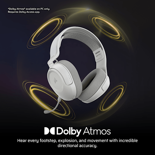 HS35 v3 Wireless Gaming Headset - White