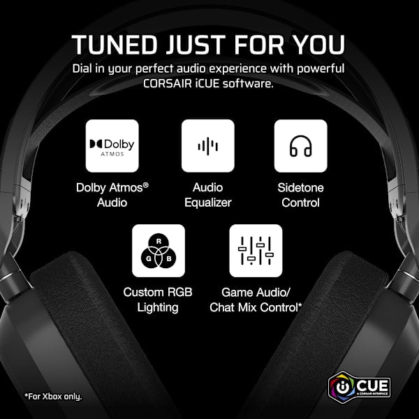 HS80 MAX Premium Wireless Gaming Headset for Xbox with Spatial Audio (Revival Series)