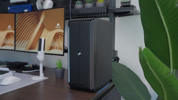 CORSAIR ONE i600 PC – Metal Dark: Intel Core Ultra 7 270K, GeForce RTX 5070, 32GB DDR5, 1TB M.2 SSD, Win11 Home  (Revival Series)