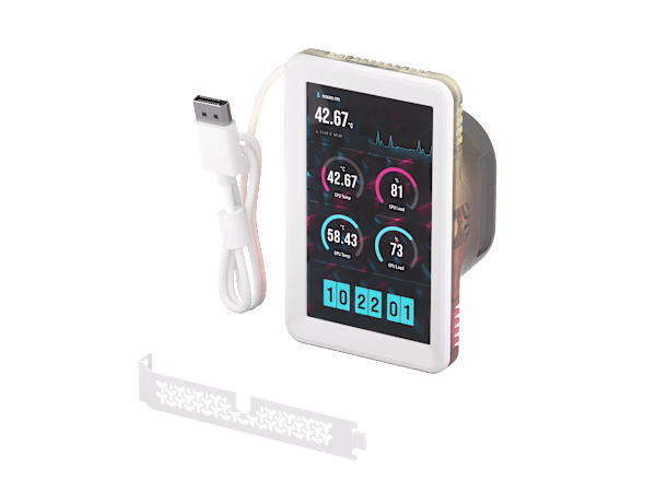 iCUE LINK 5" LCD Screen Module - White