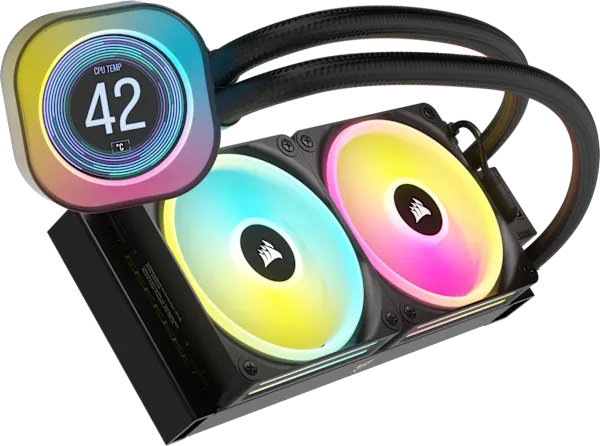 iCUE LINK H100i LCD Liquid CPU Cooler