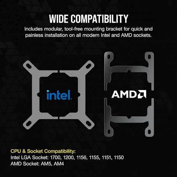 iCUE LINK H150i LCD Liquid CPU Cooler (Refurbished)
