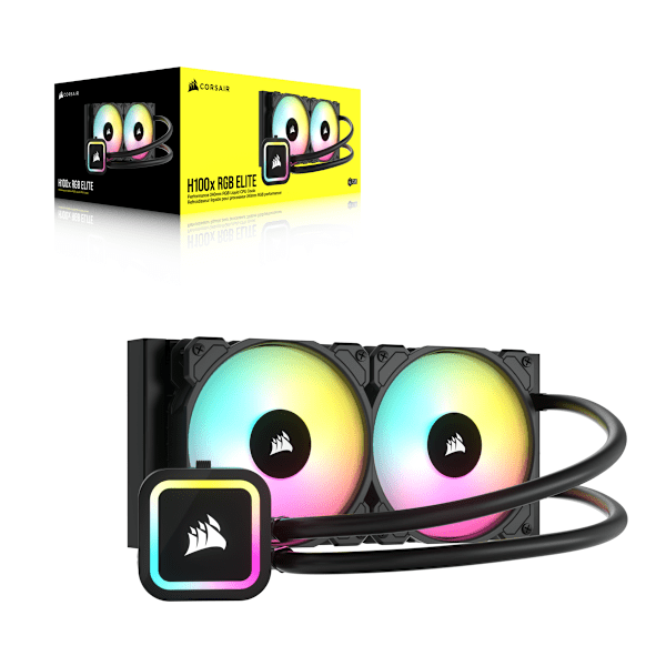 iCUE H100x RGB ELITE Liquid CPU Cooler (Certified Refurbished)