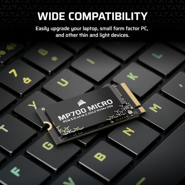MP700 MICRO 2TB PCIe 5.0 x4 NVMe M.2 2242 SSD