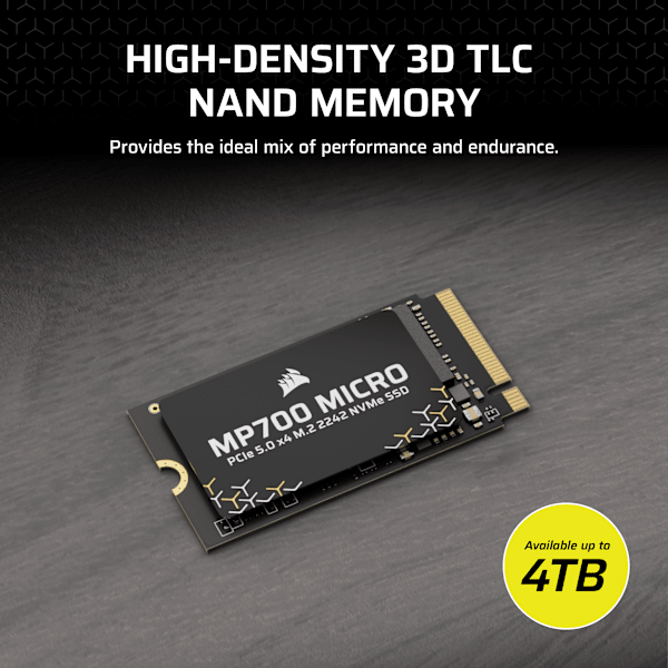 MP700 MICRO 2TB PCIe 5.0 x4 NVMe M.2 2242 SSD