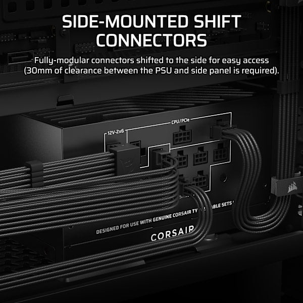RM1000x SHIFT Fully Modular ATX Power Supply